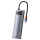 BASEUS Hub 8w1 Metal Gleam USB-C do 3x USB 3.0 + HDMI + USB-C PD + RJ45 + microSD/SD CAHUB-CV0G - 731712 - zdjęcie 3